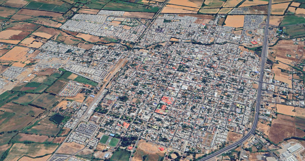 Vista aérea de San Carlos