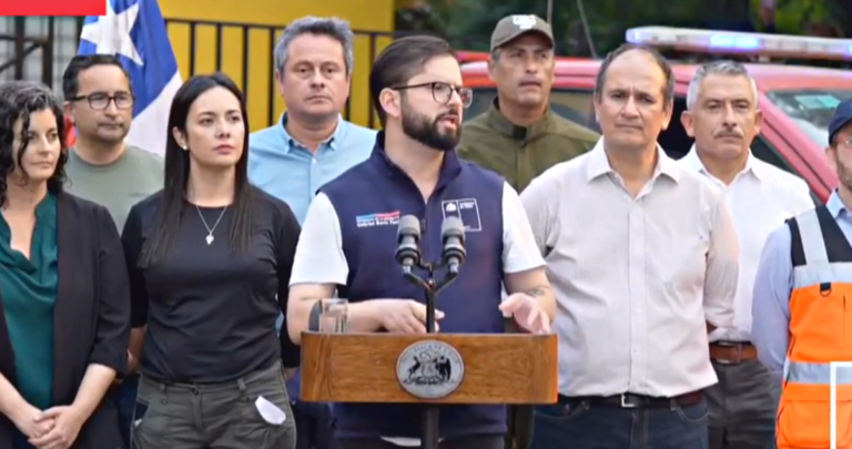 El presidente Boric anunció la medida en Santa Juana, Región del Biobío.