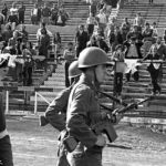 Militares durante septiembre de 1973. Fotografía de archivo.