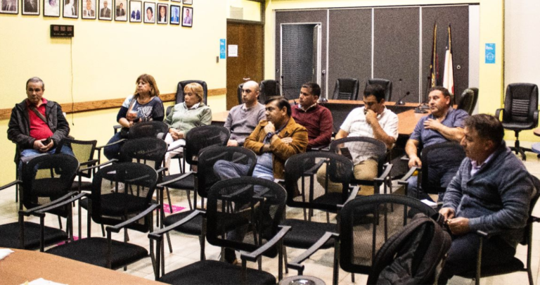 Participantes de la reunión. Foto: Municipalidad de San Carlos