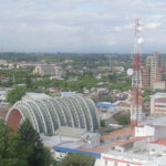 Vista aérea del centro de Chillán. Fotografía archivo: Seremi de Medio Ambiente.