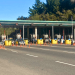 Peaje Agua Amarilla. Foto: Ministerio de Obras Públicas, Ñuble.