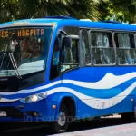 Micro de la Línea 4, de Chillán. Foto: Asociación de Taxibuses local.