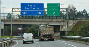 Son tres las rutas concesionadas en Ñuble: los dos tramos de la Panamericana y la del Itata. Foto: MOP Ñuble.