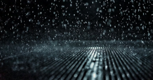 Lluvia en la noche. Foto de contexto: Unsplash.