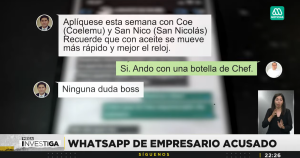 Captura de pantalla del reportaje televisivo. | Meganoticias.