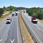 La Ruta 5 Sur se divide en dos concesiones al interior de la región. Foto: MOP Ñuble.