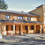Fachada de la Municipalidad de Bulnes. Fotografía de archivo: Street View.