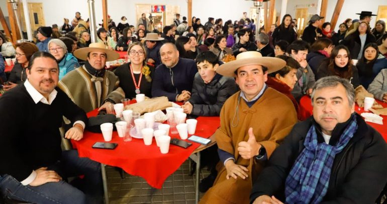 El sábado se realizó el Cuecazo de Invierno en Chillán Viejo. Foto: Municipalidad de Chillán Viejo