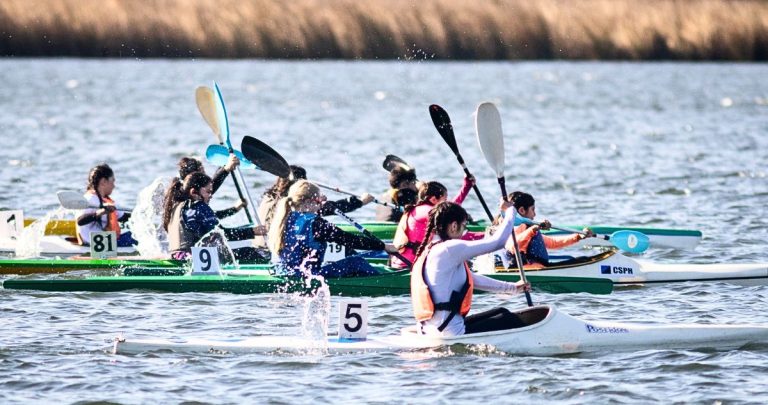 Más de 130 niños participaron en la competencia. Foto: Municipalidad de Quillón