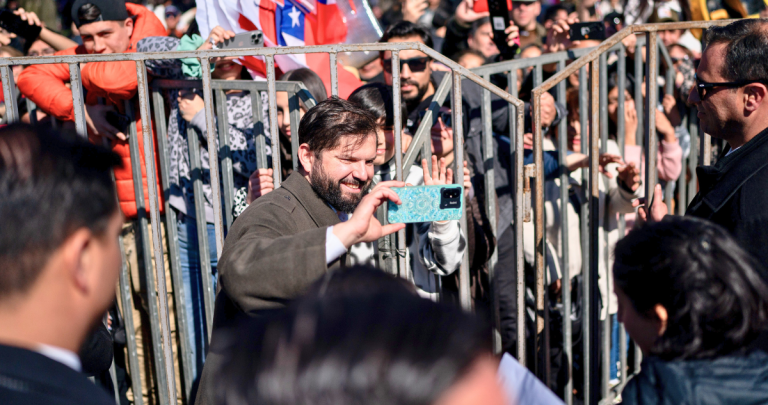 Este 20 de agosto de 2024, Boric visitó Quirihue y Chillán Viejo. Foto: Prensa Presidencia.