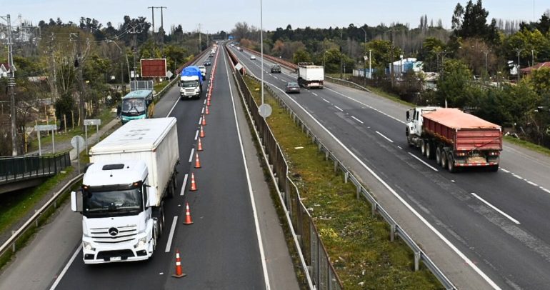 426 mil vehículos circularían por las rutas de Ñuble en Fiestas Patrias. Foto: Ministerio de Obras Públicas.