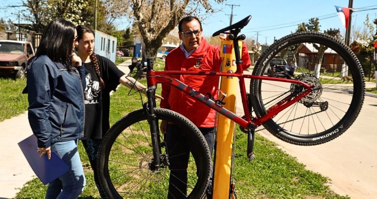 $1.5 millones costó implementar la estación. Foto: Municipalidad de Chillán Viejo