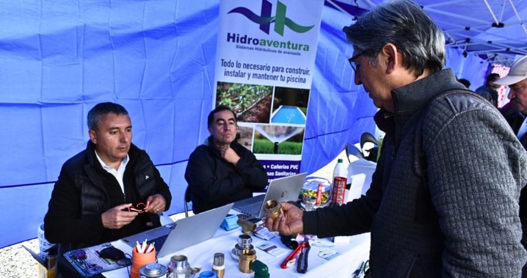 La feria fue organizada por el Ministerio de Obras Públicas. Foto: MOP