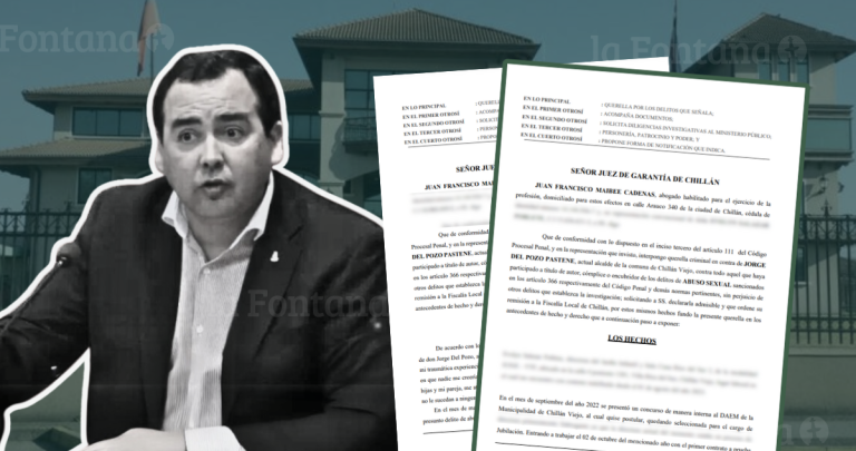 A la izquierda, Jorge del Pozo. A la derecha, las dos denuncias por abuso sexual que investiga Fiscalía.