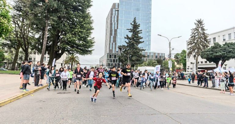 La corrida es organizada por el Servicio de Salud Ñuble. Foto: Servicio de Salud Ñuble