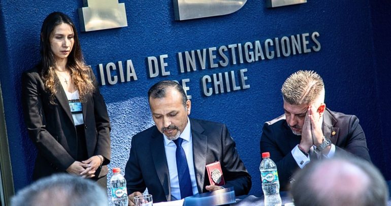 Zamora destacó la importancia de reforzar la investigación de delitos y avanzar en proyectos de infraestructura. Foto: PDI