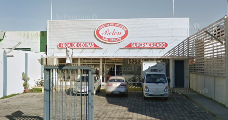 Cecinas Belén en San Carlos. Foto: Street View.