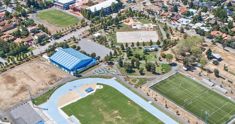 Centro Deportivo Quilamapu, en Chillán. Foto: Municipio.