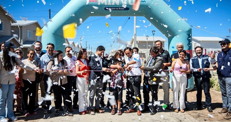 El proyecto es parte de un plan regional que superó las 7.000 viviendas entregadas. Foto: Minvu