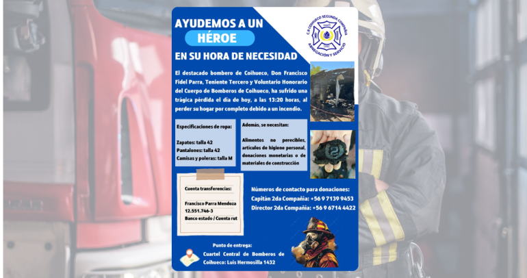 Afiche difundido por los voluntarios.