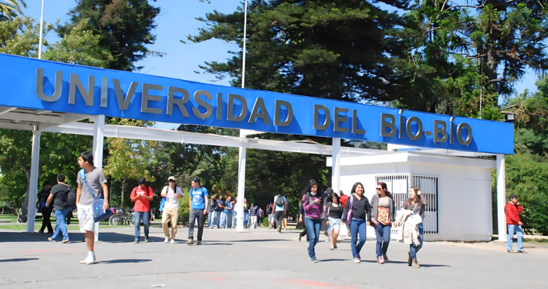 Frontis de la Universidad del Biobío en Chillán. Foto: Mineduc.