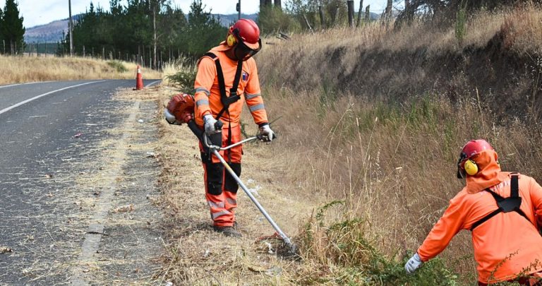 El trabajo incluye 135 kilómetros adicionales en vías concesionadas. Foto: MOP