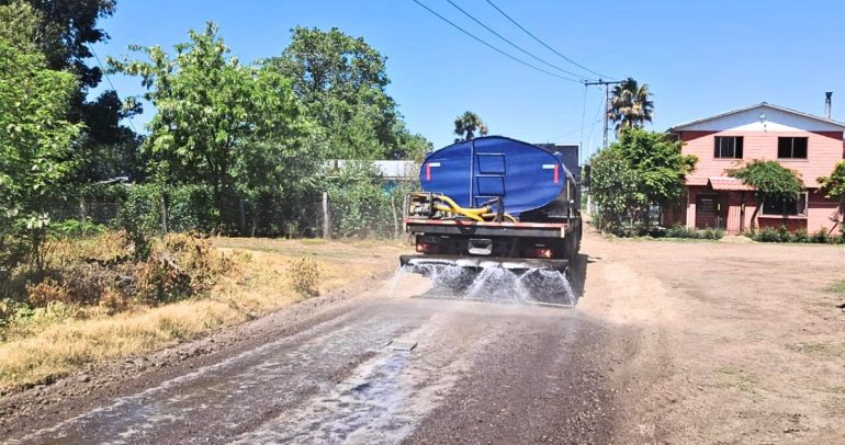 Solo restan 11 caminos en la provincia de Punilla para su finalización. Foto: MOP