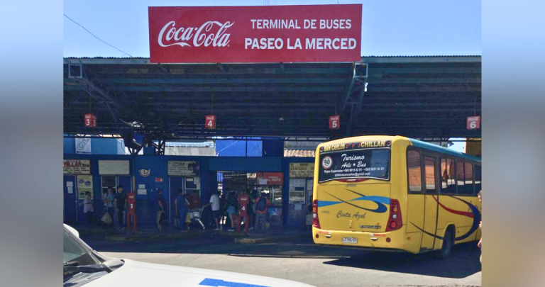 Terminal Paseo La Merced. Foto: PDI.