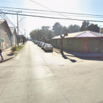 Esquina de León Gallo con Aníbal Pinto, en Coelemu. Foto: Street View.
