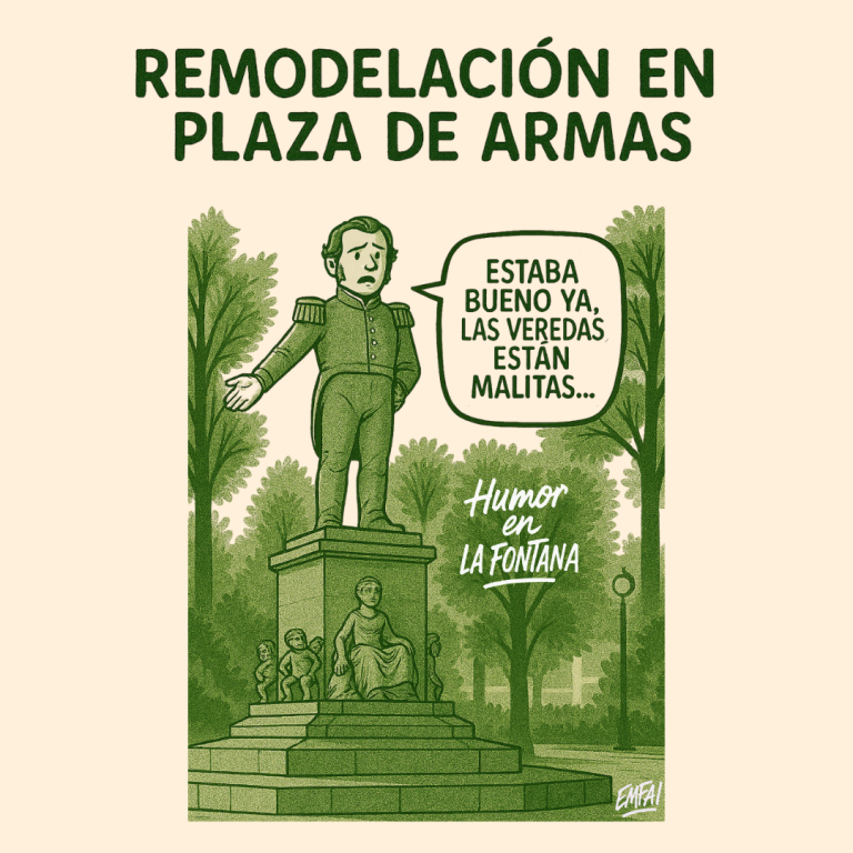 HUMOR | Remodelación en Plaza de Armas