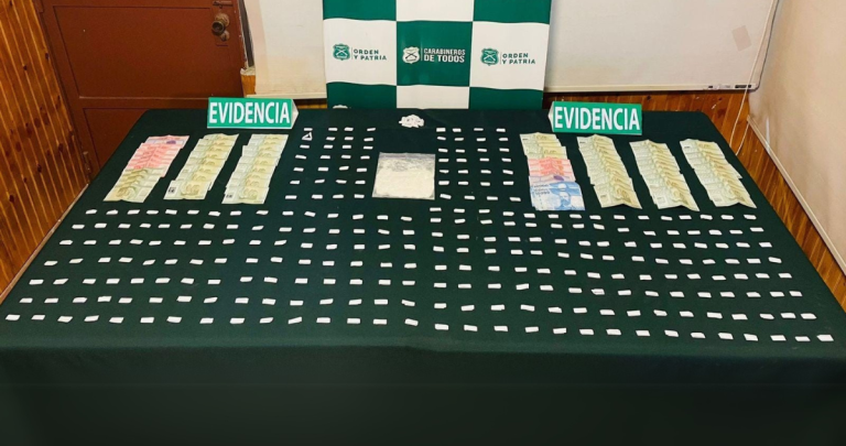 Parte de lo incautado en los operativos. Foto: Carabineros.