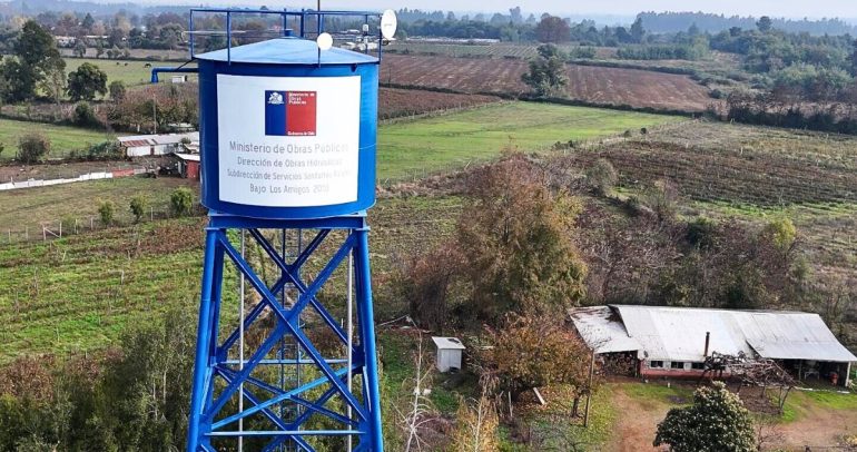 La obra beneficiará a más de 2.000 personas en Ñuble rural. Foto: MOP