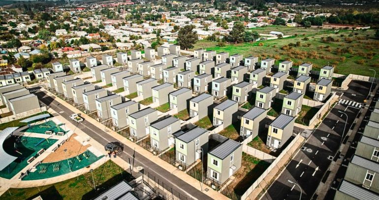 La inversión pública superó los $3.718 millones en subsidios habitacionales. Foto: Minvu