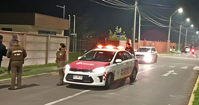 Operativo entre Carabineros y Seguridad Municipal. Foto: Municipio.