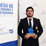 El reconocimiento fue entregado por la Fundación Amparo y Justicia. Foto: PDI