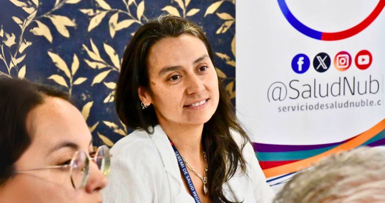 Michelle de Arcas asumió como Seremi de Salud en Ñuble el 7 de octubre de 2024. Fotos: Seremi.