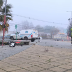Así quedó el lugar de los hechos. Foto: Carabineros.