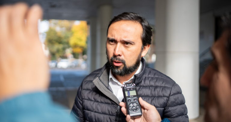 Óscar Crisóstomo. Foto: GORE Ñuble