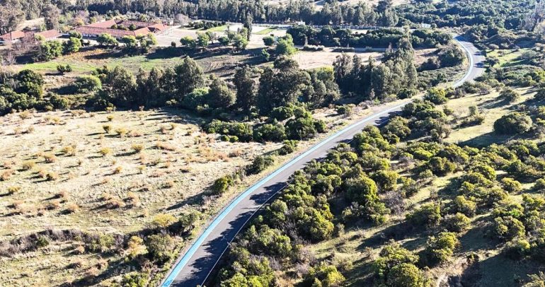 Las obras abarcaron el tramo entre los sectores de Cuna de Prat y Agua Fría. Foto: MOP