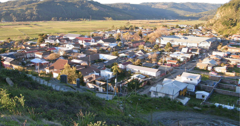 Zona urbana de Cobquecura. Foto: AI Bustos (Wimikedia)