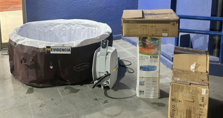 Lo robado que vendían en redes sociales. Foto: PDI.