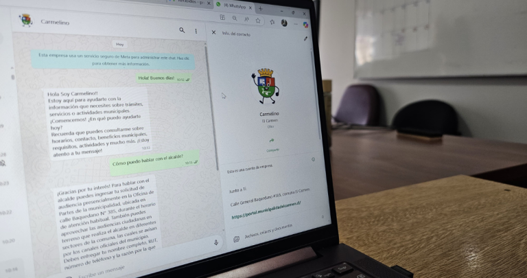 La herramienta funciona las 24 horas del día. Foto: municipio