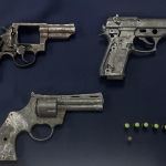 Las armas incautadas. Foto: Carabineros.