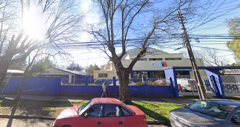 Liceo Industrial de Chillán. Foto: Google Street View.