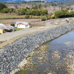 Así quedó la estructura. Foto: MOP Ñuble