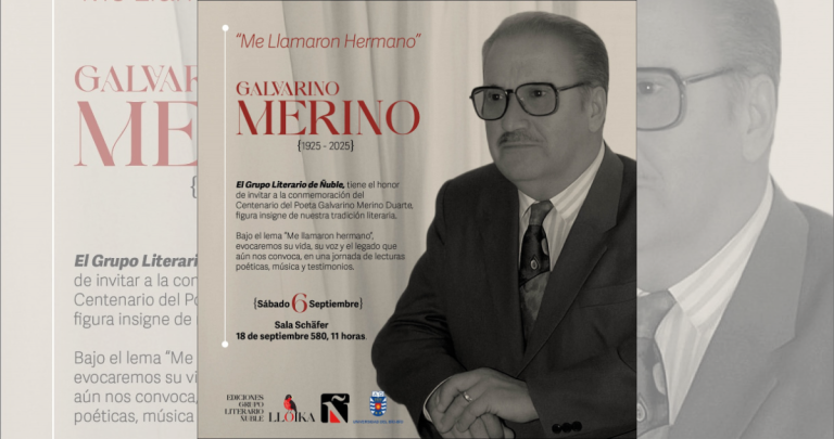Afiche: Grupo Literario Ñuble
