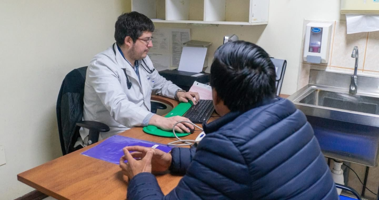 Participaron médicos del Hospital Herminda Martín. Foto: SSÑ