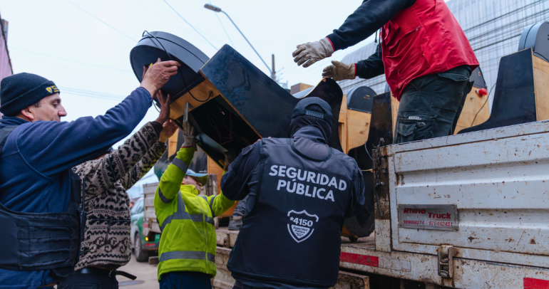 El local ya había sido clausurado pero volvía a abrir. Foto: municipio
