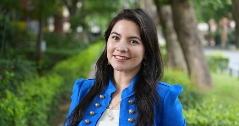 Profesora Luciana Ortega. Foto: Elige Educar.